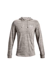 Under Armour - Bluza męska z kapturem UNDER ARMOUR UA RIVAL TERRY LC HD. Typ kołnierza: kaptur. Kolor: szary. Sport: turystyka piesza #6