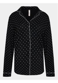 Hunkemöller Piżama 203193 Czarny Comfortable Fit. Kolor: czarny. Materiał: wiskoza #6