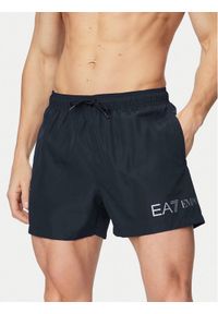 EA7 Emporio Armani Szorty kąpielowe 7M002000 AF13049 MC026 Czarny Regular Fit. Kolor: czarny. Materiał: syntetyk #1