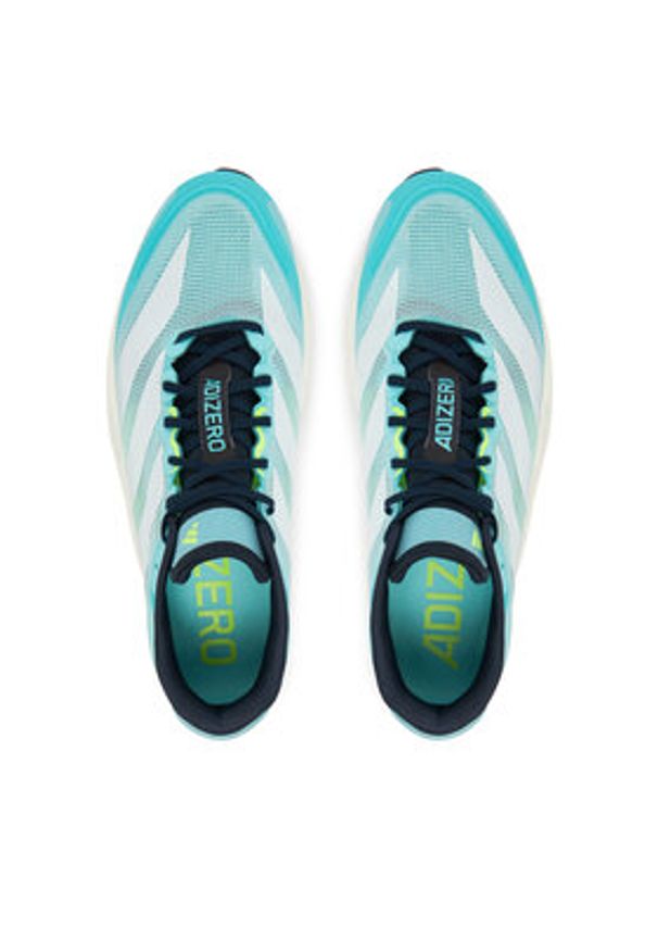 Adidas - adidas Buty do biegania adizero Boston 13 JS4945 Turkusowy. Kolor: turkusowy. Materiał: materiał