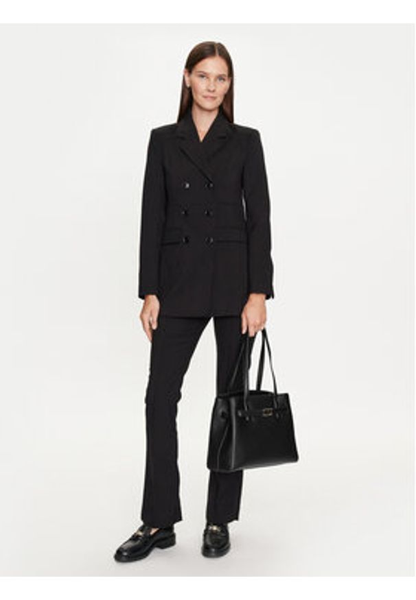 DKNY Torebka Paxton Tote R41AAC74 Czarny. Kolor: czarny. Materiał: skórzane