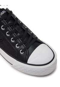 Karl Lagerfeld - KARL LAGERFELD Trampki Kampus Max III KL60611F Czarny. Kolor: czarny. Materiał: materiał