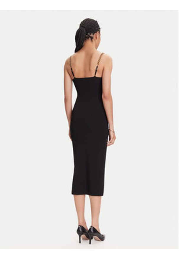 MICHAEL Michael Kors Sukienka koktajlowa MT5831M33D Czarny Slim Fit. Kolor: czarny. Materiał: wiskoza. Styl: wizytowy