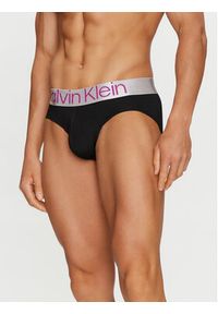 Calvin Klein Underwear Komplet 3 par slipów 000NB3073A Kolorowy. Materiał: syntetyk. Wzór: kolorowy #4