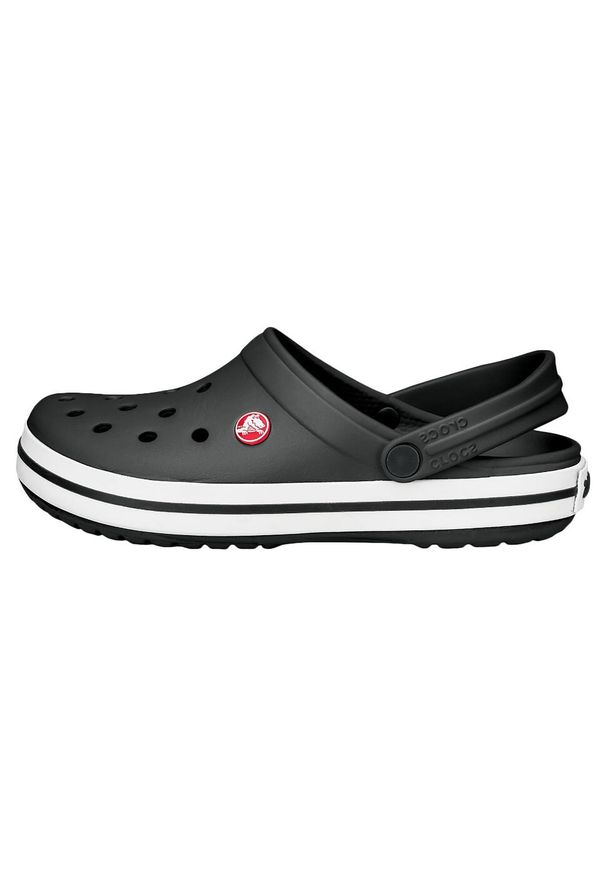 Sandały unisex do chodzenia Crocs CROCBAND. Kolor: czarny, wielokolorowy, biały. Materiał: syntetyk, materiał. Styl: sportowy