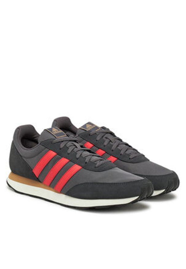 Adidas - adidas Sneakersy Run 60s 3.0 JI4946 Szary. Kolor: szary. Materiał: materiał. Sport: bieganie