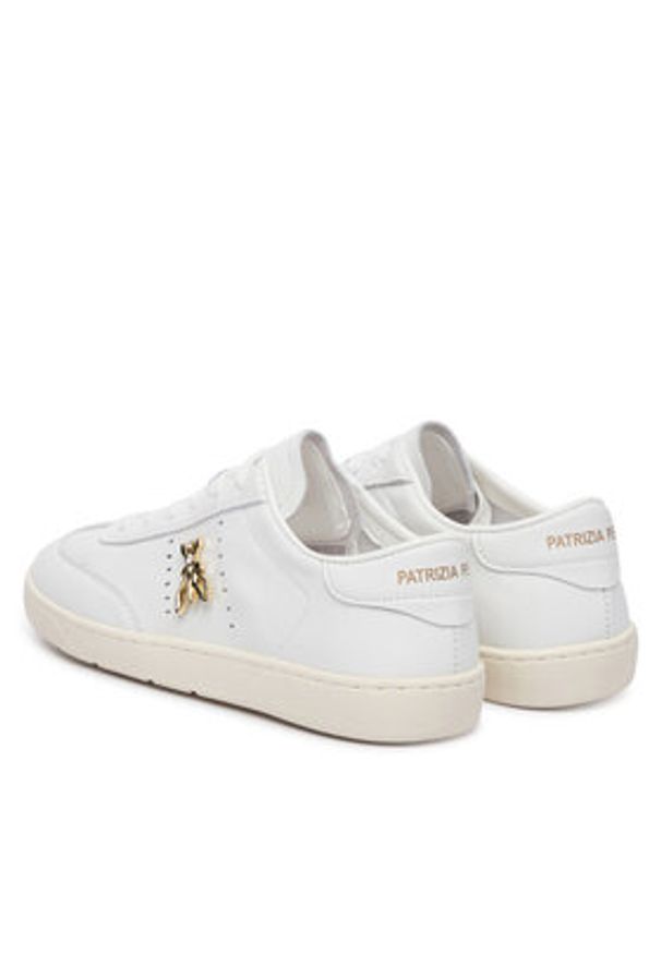 Patrizia Pepe Sneakersy PPJ361.06 Biały. Kolor: biały. Materiał: skóra