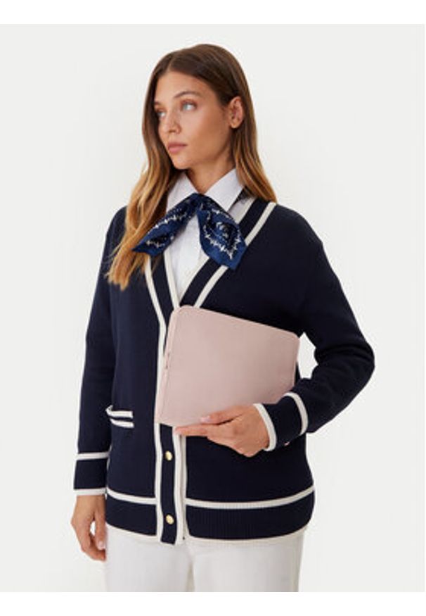 Longchamp Etui na tablet 10278HFP Różowy. Kolor: różowy. Materiał: skóra