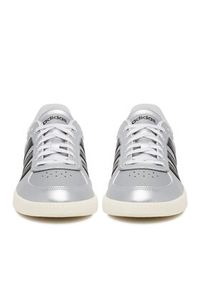 Adidas - adidas Sneakersy BREAKNET SLEEK JQ8263 Srebrny. Kolor: srebrny. Materiał: syntetyk, materiał #4