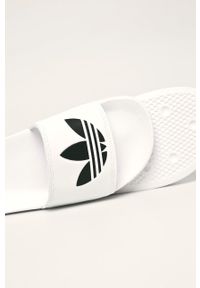 adidas Originals - Klapki FU8297.D FU8297.D-WHT/BLK/WH. Kolor: biały. Obcas: na obcasie. Wysokość obcasa: niski #4