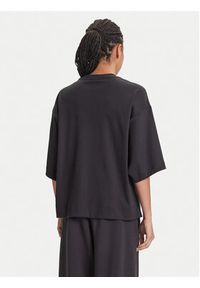 Adidas - adidas T-Shirt ALL SZN Soft Lux JM3800 Czarny Loose Fit. Kolor: czarny. Materiał: bawełna #4