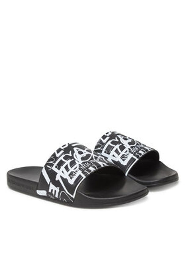 EA7 Emporio Armani Klapki 7X000108 AF15118 MC136 Czarny. Kolor: czarny