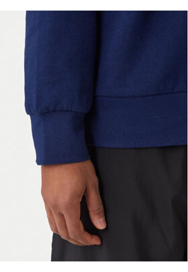Adidas - adidas Bluza Essentials Feel Cozy JE3792 Granatowy Regular Fit. Kolor: niebieski. Materiał: bawełna