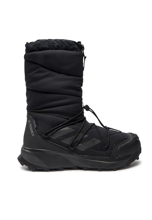 Adidas - adidas Śniegowce Terrex Winter Boot High C.Rdy ID2889 Czarny. Kolor: czarny. Materiał: materiał