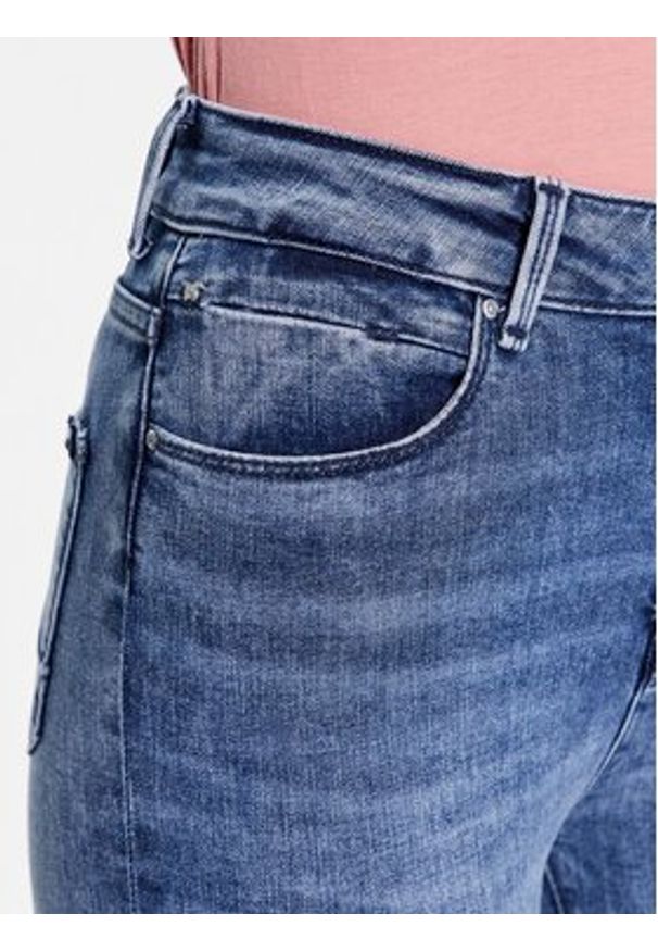 Mustang Jeansy Georgia 1013578 Niebieski Super Skinny Fit. Kolor: niebieski