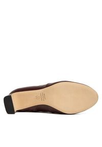 Stuart Weitzman Botki Babette SL542 Bordowy. Kolor: czerwony. Materiał: skóra #4