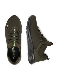 Puma Sneakersy ENZO 2.0 CLEAN 37712612 Khaki. Kolor: brązowy. Materiał: materiał