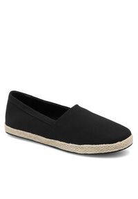 DeeZee Espadryle LILY WSS20375-35 Czarny. Kolor: czarny. Materiał: materiał #5