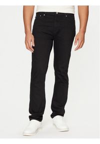 Hugo - HUGO Jeansy Ash 50511483 Czarny Slim Fit. Kolor: czarny