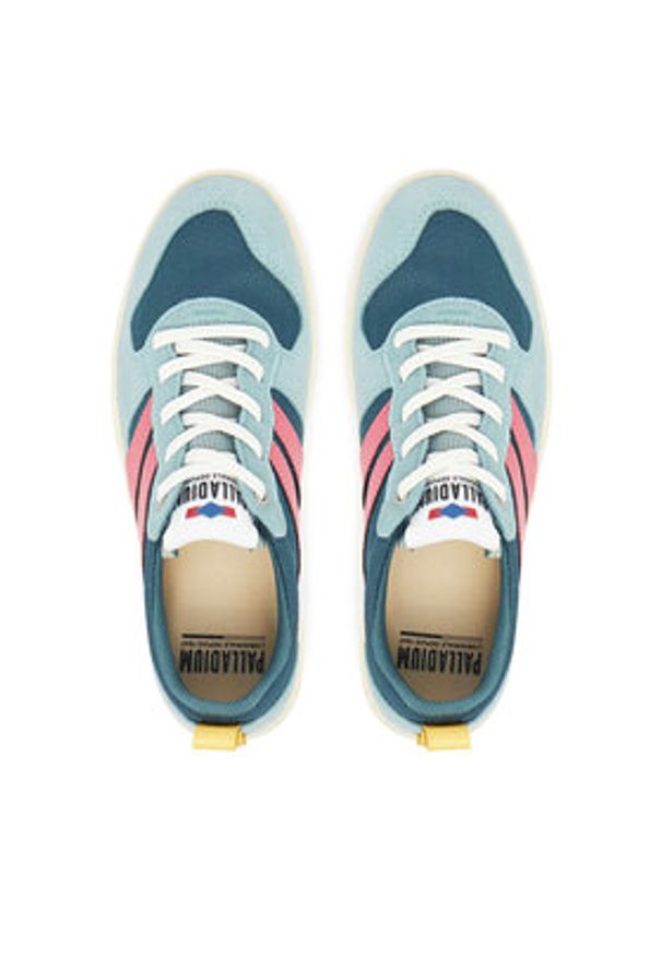Palladium Sneakersy Pallacup Flame Tx 74486-385-M Granatowy. Kolor: niebieski. Materiał: zamsz, skóra