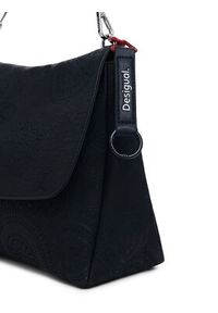 Desigual Torebka 25SAXPA8 Czarny. Kolor: czarny. Materiał: skórzane #3