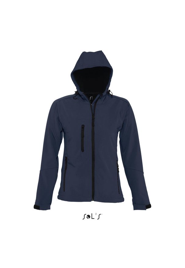 SOL'S - Damska wiatrówka Sol's Replay. Kolor: niebieski