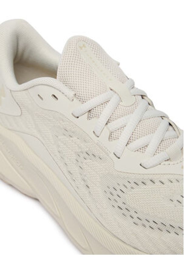 Under Armour Buty do biegania UA Turbulence 3 6006718 110 Écru. Kolor: kremowy. Materiał: materiał