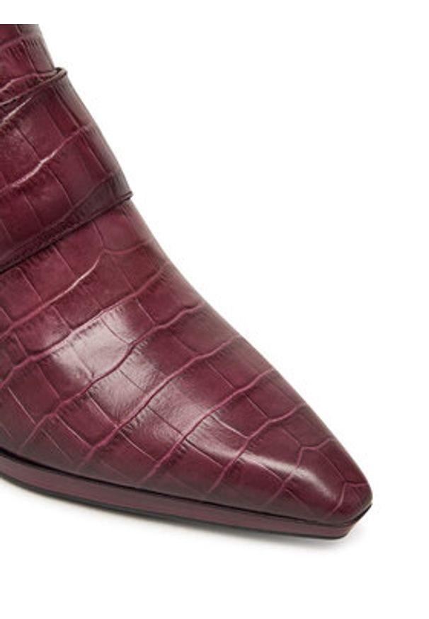 Hispanitas Kozaki HI254329 Bordowy. Kolor: czerwony. Materiał: skóra