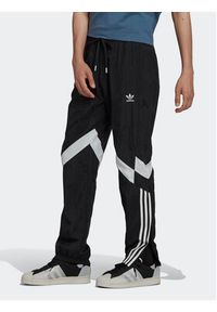 Adidas - adidas Spodnie dresowe Rekive HK7325 Czarny Regular Fit. Kolor: czarny. Materiał: syntetyk, dresówka #3