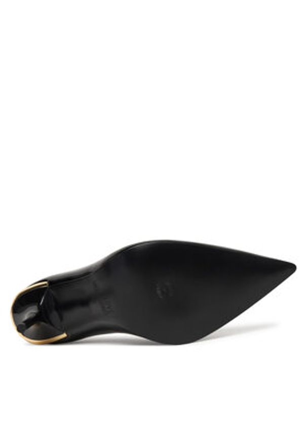 Love Moschino - LOVE MOSCHINO Szpilki JA10459G1OIH0000 Czarny. Kolor: czarny. Materiał: skóra. Obcas: na szpilce