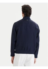 Bugatti Kurtka bomber 171300-11045 Granatowy Regular Fit. Kolor: niebieski. Materiał: len #5