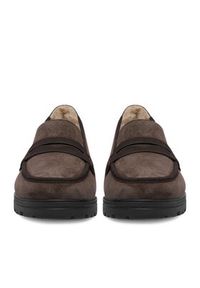 Rieker Loafersy CEO-43051-25 Brązowy. Kolor: brązowy. Materiał: skóra, zamsz #5