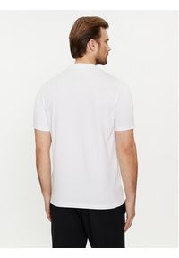 Karl Lagerfeld - KARL LAGERFELD T-Shirt 755057 542221 Biały Regular Fit. Typ kołnierza: dekolt w karo. Kolor: biały. Materiał: bawełna #5