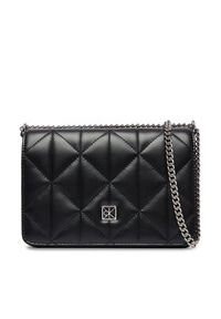 Calvin Klein Torebka Quilted Mini Chain Bag LV04F3321G Czarny. Kolor: czarny. Materiał: skórzane #2