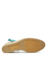 Castañer Espadryle Carina/8/002 021642 Turkusowy. Kolor: turkusowy. Materiał: materiał #6