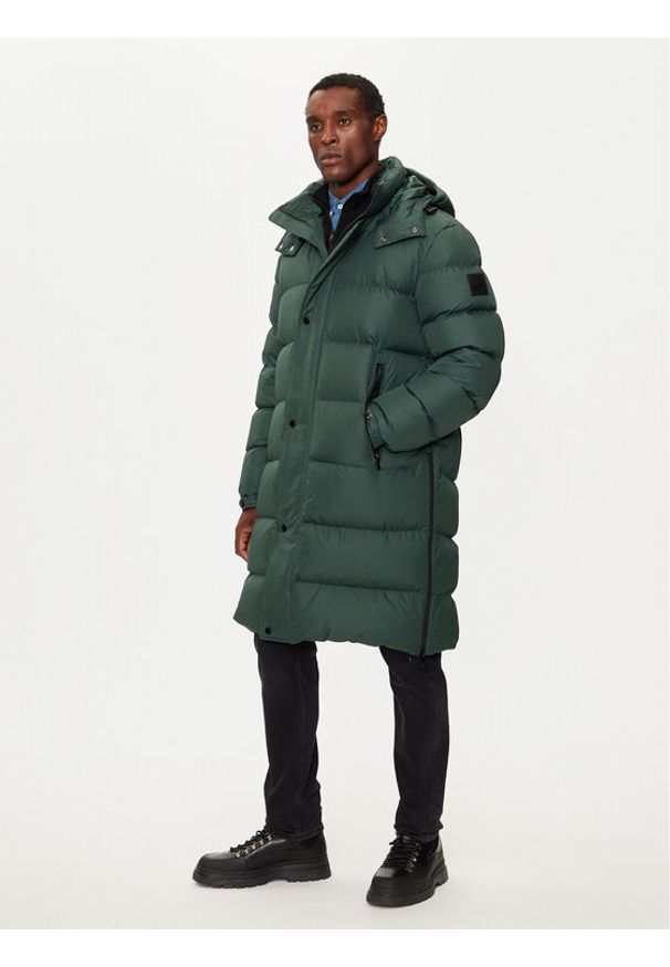BOSS Kurtka puchowa H-Donden5 50525237 Zielony Regular Fit. Kolor: zielony. Materiał: syntetyk. Sezon: zima