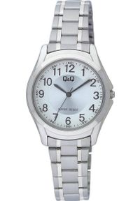 Zegarek Q&Q Zegarek C55A-001P Damski Klasyczny Srebrny 30M. Kolor: srebrny. Styl: klasyczny #1