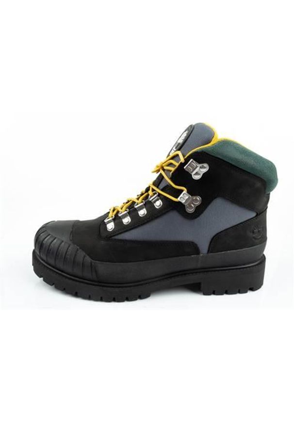 Buty trekkingowe męskie Timberland TB0A5QCZ001. Wysokość cholewki: za kostkę. Kolor: czarny, wielokolorowy. Materiał: skóra. Szerokość cholewki: normalna. Sport: turystyka piesza