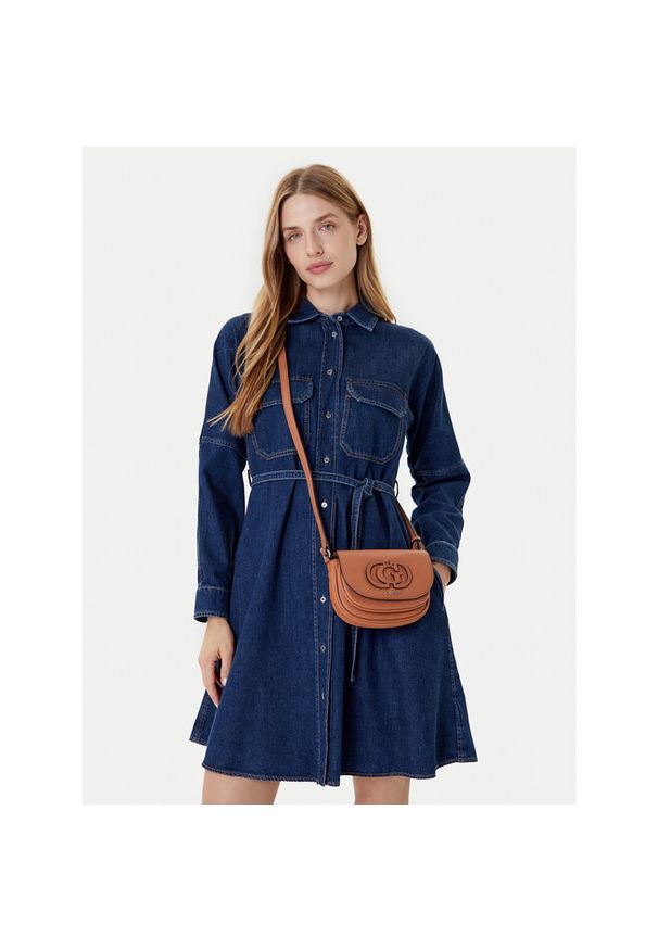 Torebka Guess. Kolor: brązowy