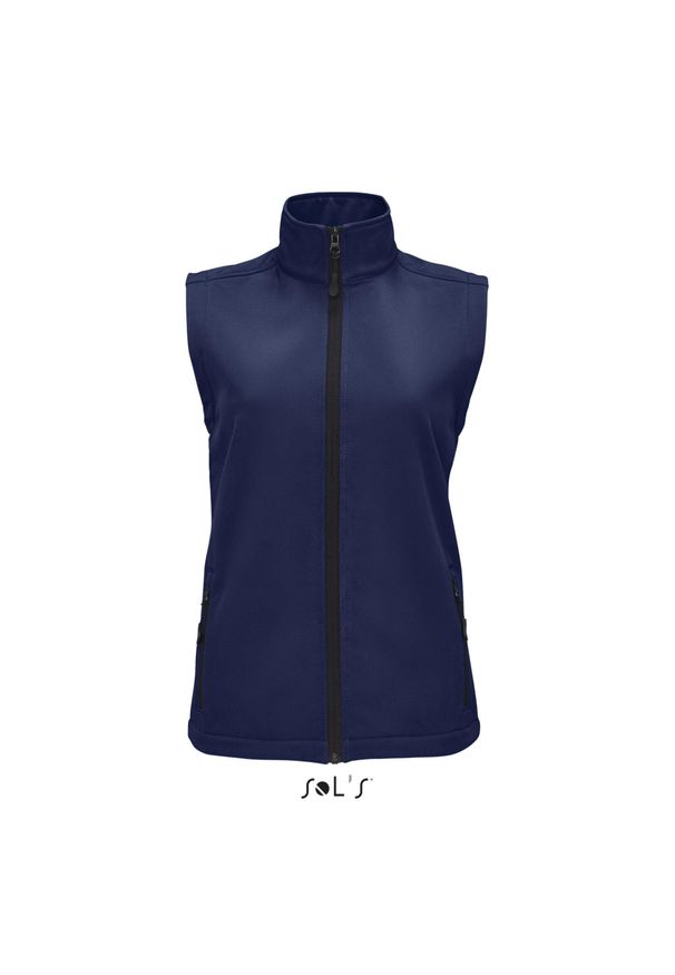 SOL'S - Kamizelka softshell SM damska Sol's Race Bw. Kolor: niebieski. Materiał: softshell
