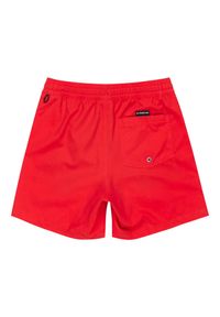 Quiksilver - Szorty kąpielowe EVERYDAY SOLID VOLLEY. Kolor: czerwony. Materiał: poliester