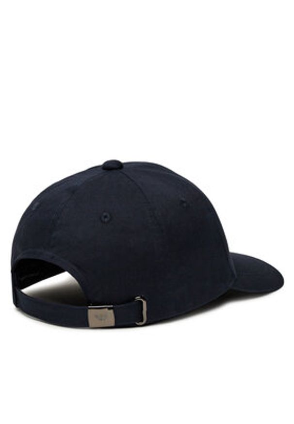Emporio Armani Czapka z daszkiem EX000005 AF12610 UB102 Granatowy. Kolor: niebieski. Materiał: bawełna, materiał