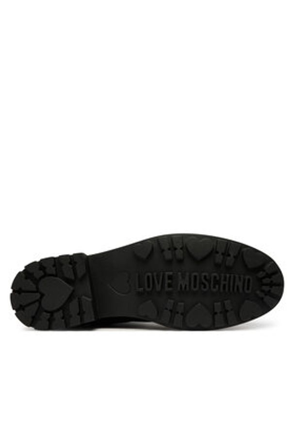 Love Moschino - LOVE MOSCHINO Muszkieterki JA26074G0NIM0000 Czarny. Kolor: czarny. Materiał: materiał