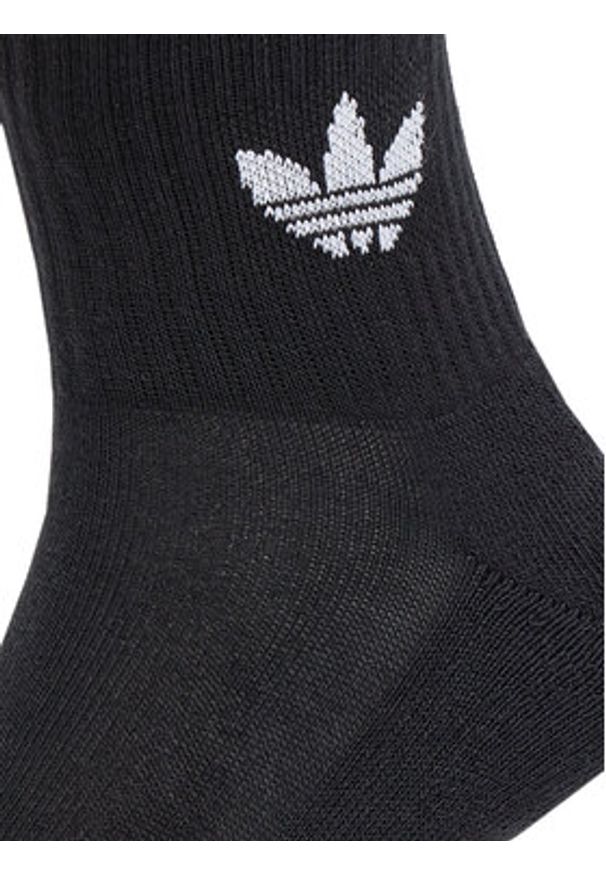 Adidas - adidas Skarpety długie IJ5626 Czarny. Kolor: czarny. Materiał: bawełna