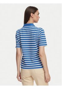 TOMMY HILFIGER - Tommy Hilfiger Polo 1985 WW0WW43224 Niebieski Regular Fit. Typ kołnierza: polo. Kolor: niebieski. Materiał: bawełna #3