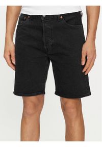 Levi's® Szorty jeansowe 501® Hemmed 36512-0224 Czarny Regular Fit. Kolor: czarny. Materiał: bawełna #1