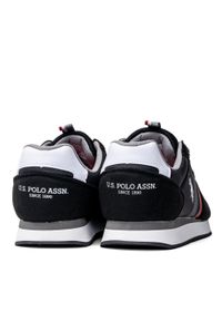 Sneakersy męskie czarne U.S. Polo Assn NOBIL006M/2TH1 BLK. Kolor: czarny. Sezon: jesień, lato #2