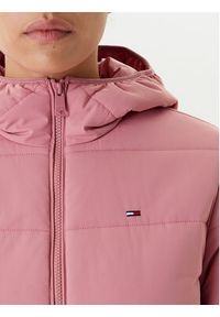 Tommy Jeans Kurtka przejściowa DW0DW20959 Różowy Slim Fit. Kolor: różowy. Materiał: syntetyk #5