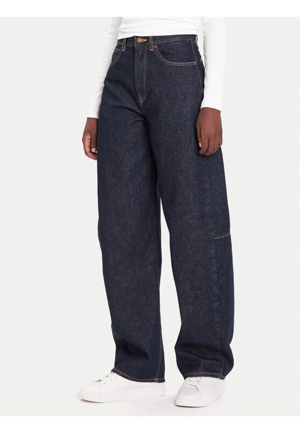 Calvin Klein Jeans Jeansy Extreme LV047D701G Granatowy Barrel Fit. Kolor: niebieski