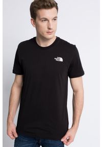 The North Face - T-shirt. Okazja: na co dzień. Kolor: czarny. Materiał: dzianina. Styl: casual #1